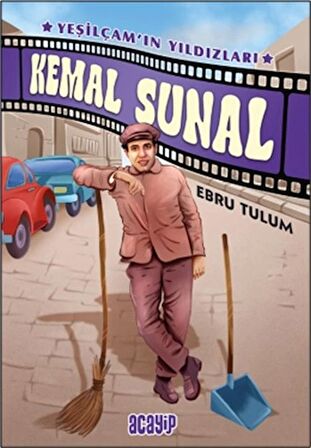 Yeşilçamın Yıldızları 3 Kitap Kemal Sunal Cüneyt Arkın Adile Naşit Acayip Kitaplar Ebru Tulum