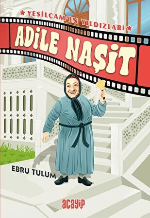 Yeşilçamın Yıldızları 3 Kitap Kemal Sunal Cüneyt Arkın Adile Naşit Acayip Kitaplar Ebru Tulum