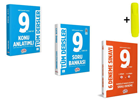 Editör Yayınları 9. Sınıf Tüm Dersler Konu Soru Deneme Seti