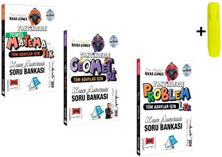 Tüm Adaylar İçin Taktiklerle Matematik Geometri Problem Konu Anlatımlı Soru Bankası İlyas Güneş