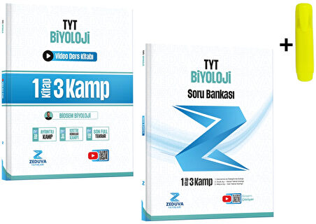 Zeduva Biosem Tyt Biyoloji 1 Kitap 3 Kamp Video Ders Ve Soru Kitabı