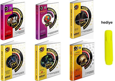 TYT Tüm Dersler Konu Özetli Soru Bankası 6 Kitap