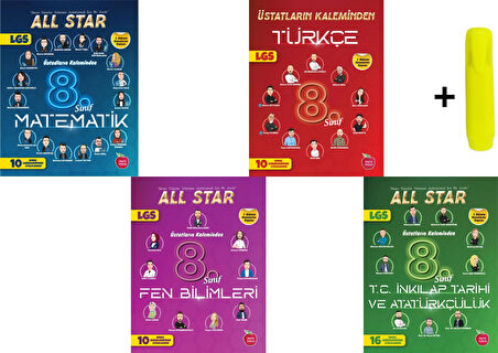 Newton Yayınları 8.Sınıf Matematik Fen Türkçe İnkılap 1.Dönem Süreç Değerlendirme Denemesi Yeni