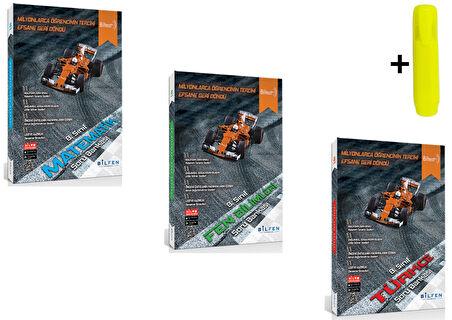 Bilfen Yayınları 8. Sınıf Biltest Matematik Fen Türkçe Seti