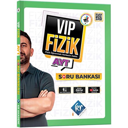 VİP Fizik AYT Video Ders ve Soru Bankası KR Akademi Yayınları