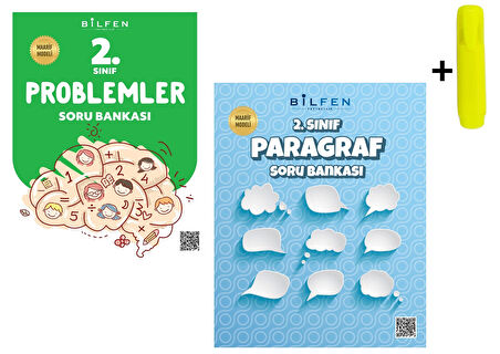 Bilfen Yayıncılık 2.Sınıf Problem Ve Paragraf Soru Bankası Yeni Ürün