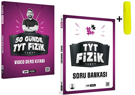 Vip Fizik TYT Video Ders Kitabı Ve Soru Bankası Seti VİP Fizik Yayınları