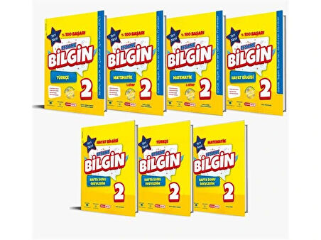 Kırmızı Beyaz Yayınları 2. Sınıf Efsane Bilgin Set Yeni