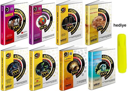TYT Tüm Dersler Konu Özetli Soru Bankası 8 Kitap
