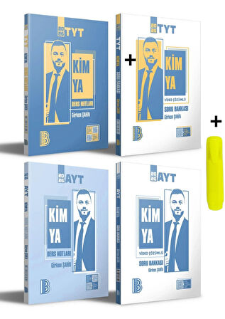 2026 TYT - AYT Kimya Ders Notları ve Soru Bankası Seti Benim Hocam Yayınları