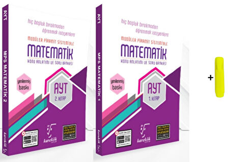 AYT Matematik 1. Ve 2.Kitap Seti Yeni