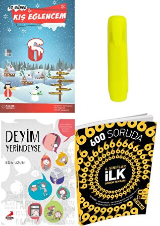 6. Sınıflar İçin 3 Kitaplık İlk Dönem Tekrar Seti Kalem Hediyeli