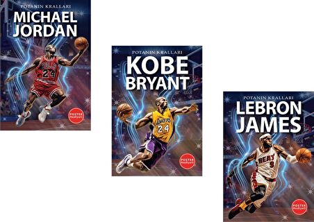 Potanın Kralları Serisi Jordan Bryant Lebron 3 Kitap Flipper Yayıncılık