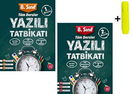 Newton Yayınları 8.Sınıf Yazılı Tatbikatı !.Dönem Ve 2.Dönem Tüm Dersler