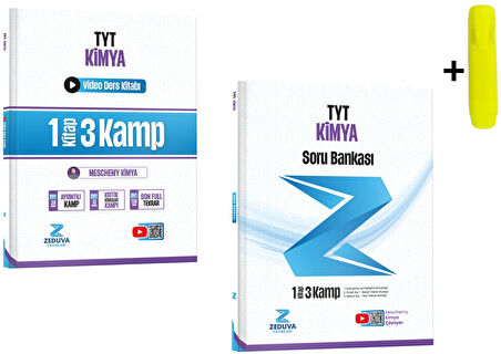 Zeduva Yayınları Meschemy Kimya Tyt Kimya 1 Kitap 3 Kamp Video Ve Soru Bankası Seti