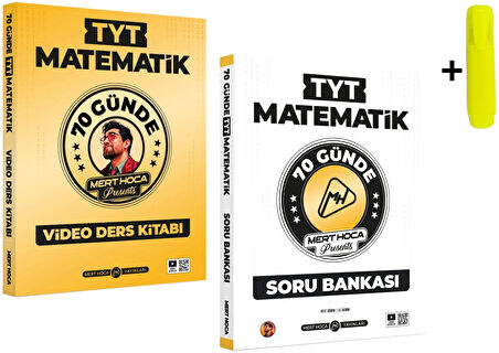 Mert Hoca TYT 70 Günde Matematik Video Ders Ve Soru Bankası Yeni