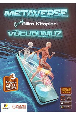 Palme Boyut Metaverse Çocuk Bilim Kitapları Serisi 4 Kitap