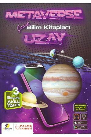 Palme Boyut Metaverse Çocuk Bilim Kitapları Serisi 4 Kitap