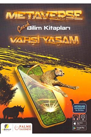 Palme Boyut Metaverse Çocuk Bilim Kitapları Serisi 4 Kitap