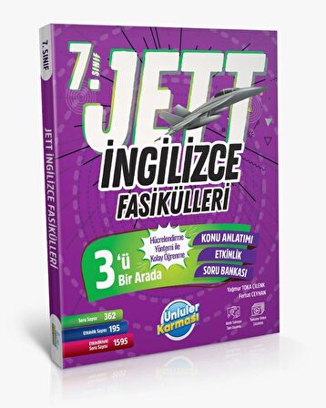 7. Sınıf Jett Tüm Dersler Fasikülleri Anlatım Soru Etkinlik