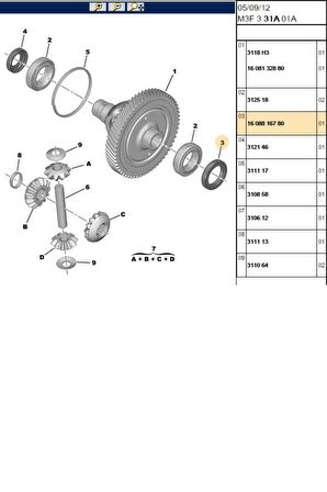 Aks Keçesi Sol Partner-Berlingo 307 406 407 C4 Xsara Saxo(SKT046123-312144)