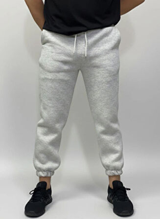 Kışlık 3 İp Şardonlu Lastik Paça Tam Kalıp Eşofman Altı