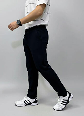 Kışlık 3 İp Şardonlu Düz Paça Tam Kalıp Eşofman Altı