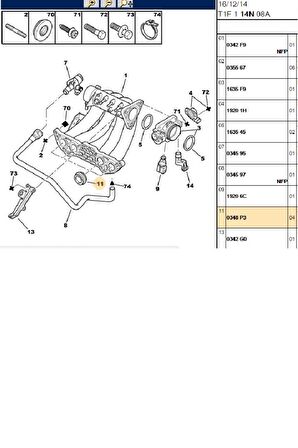 Emme Manifold Contası 106-206 (713524800-0348P3)