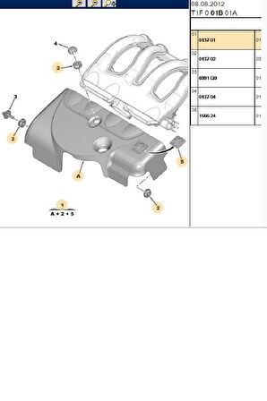 Motor Üst Plastik Berlingo (013705)