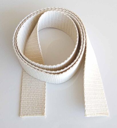 4 Cm Pamuklu Kolon 2 Metre Krem Renk