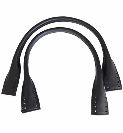 Gerçek Deri Kısa Pelikan Model Çanta Sapı Siyah Renk