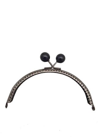 Cüzdan Klipsi 13 Cm Siyah Toplu Füme Metalli