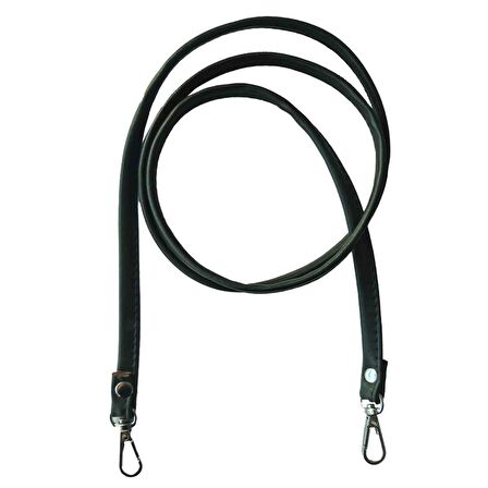 Spagetti Model Çanta Sapı Haki Yeşili Renk Gümüş Metal