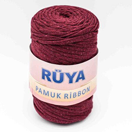 Bordo Renk Pamuk Ribbon No:1