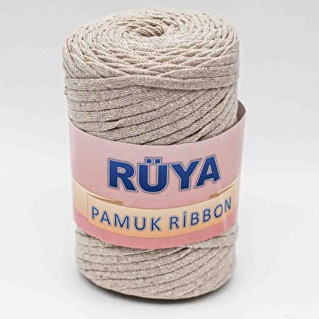 Bej Renk Pamuk Ribbon No:8