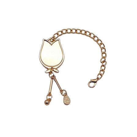 Lale Light Gold Sarkaç Süs 22 cm