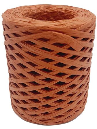 Yeni İthal Rafya İp 100 gr Kiremit (G31)