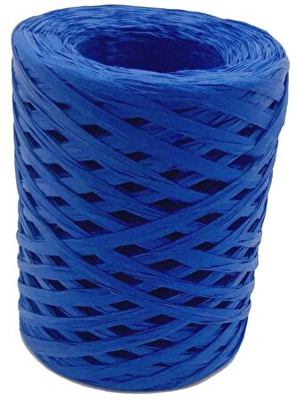 Yeni İthal Rafya İp 100 gr Saks Mavi (G88)