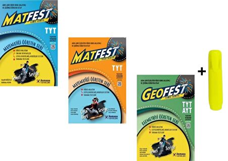 TYT AYT Matfest Geofest Temel Seviye Öğreten Seri
