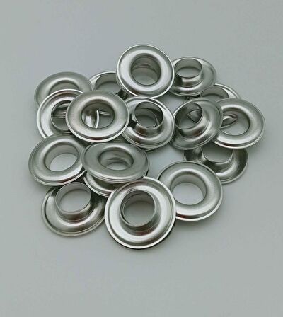 Gümüş Renk 10'lu Kuşgözü Kapsül 26 Numara