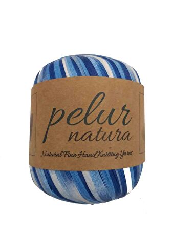 Pelur Natura Raffia Multi No:7