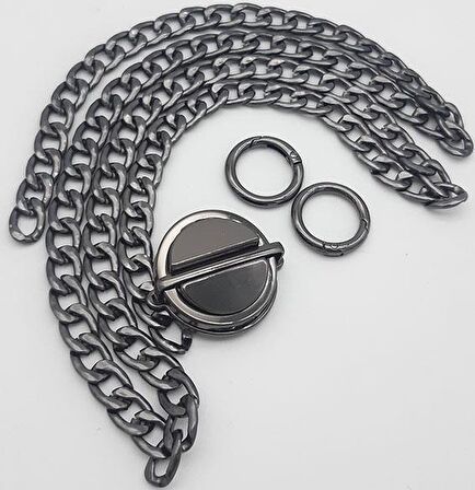 Füme Renk Orta Kalınlık Zincir Set No:67