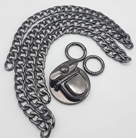 Füme Renk Orta Kalınlık Zincir Set No:63