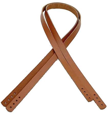 Gerçek Deri 70X1.2 Cm Taba Renk Çanta Sapı