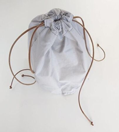 Hazır Kova Çanta Astarı Açık Gri