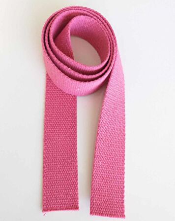 4 Cm Pamuklu Kolon 1 Metre Fuşya