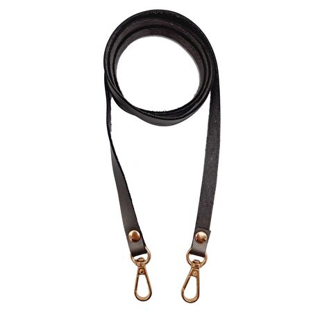 Spagetti Model Dikişsiz Çanta Sapı Gri Renk Light Gold Metal