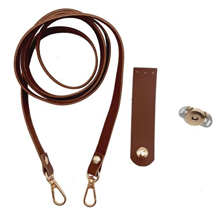 Suni Deri Taba Cep Telefonu Seti Light Gold Metalli