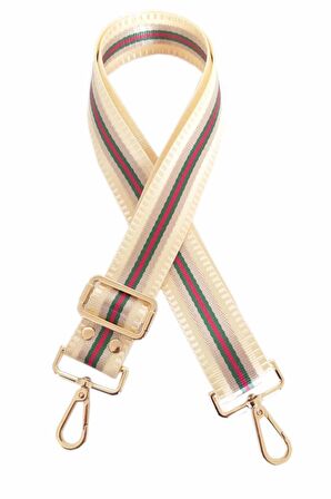 Polyester Kolon 120X4 Cm No:14 Light Gold Metalli