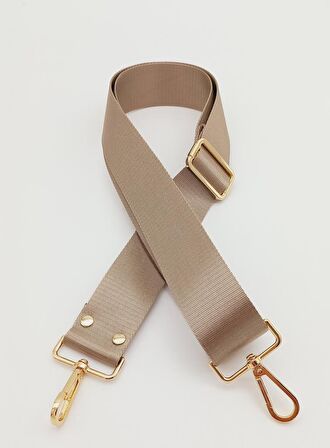 Polyester Kolon 120X4 Cm Vizon Light Gold Metalli